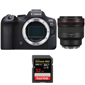 Canon EOS R6 Mark II + RF 85mm f/1.2 L USM + 1 San - Contenu de la boite