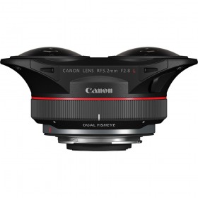 Objetivo Canon RF 5.2mm f/2.8 L Dual Fisheye para fotografía 3D VR, montura RF Objetivo Canon RF 5.2mm f/2.8 L Dual Fisheye para fotografía 3D VR, montura RF