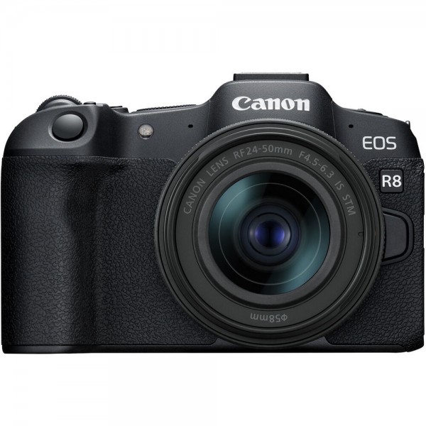 Canon EOS R8 + RF 24-50mm f/4.5-6.3 IS STM - Full Frame Mirrorless Camera-1
