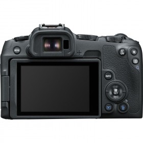 Canon EOS R8 + RF 24-50mm f/4.5-6.3 IS STM - Vue arriere Canon EOS R8 + RF 24-50mm f/4.5-6.3 IS STM - Vue arriere