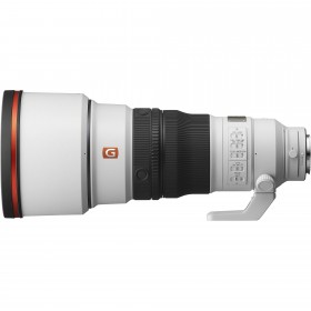 Objectif Sony FE 300mm f/2.8 GM OSS, monture E, qualité GM, design élégant et robuste, commandes visibles