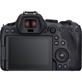 Canon EOS R6 Mark II + RF 10-20 mm f/4 L IS STM - Vista trasera Canon EOS R6 Mark II + RF 10-20 mm f/4 L IS STM - Vista trasera