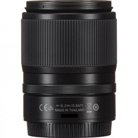 Nikon Z 18-140mm f/3.5-6.3 VR DX lens front view, showcasing focus ring and barrel details Nikon Z 18-140mm f/3.5-6.3 VR DX lens front view, showcasing focus ring and barrel details