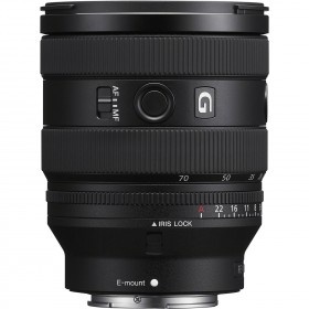 Objectif Sony FE 20-70mm f/4 G, monture E, zoom polyvalent, réglages de mise au point et d'iris