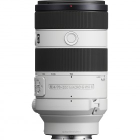 Objetivo Sony FE 70-200mm f/4 Macro G OSS II con montura E y diseño elegante Objetivo Sony FE 70-200mm f/4 Macro G OSS II con montura E y diseño elegante