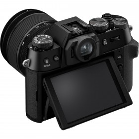 Fujifilm X-T50 noir avec objectif 16-50mm, écran orientable