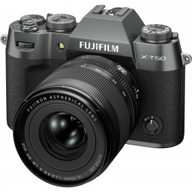 Fujifilm X-T50 Charcoal Silver + 16-50mm f/2.8-4.8 R LM WR-2