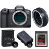 Canon EOS R5 + Canon EF-EOS R Premium + 2 Canon LPE6NH + 2 Chargeur LC-E6E + SanDisk 256GB Extreme PRO CFexpress Type B|MCZ DIRECT