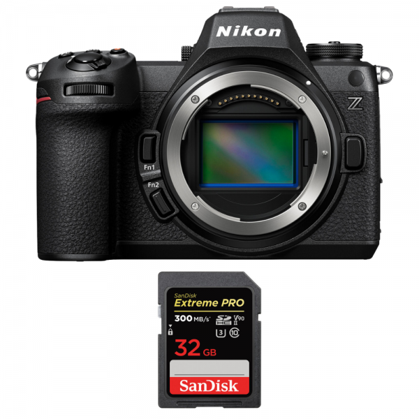 Nikon Z6 III + 1 SanDisk 32GB Extreme PRO UHS-II SDXC 300 MB/s|MCZ DIRECT