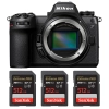 Nikon Z6 III + 3 SanDisk 512GB Extreme PRO UHS-II SDXC 300 MB/s|MCZ DIRECT