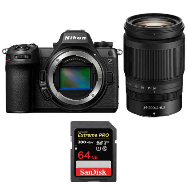 Nikon Z6 III + Z 24-200mm f/4-6.3 VR + 1 SanDisk 64GB Extreme PRO UHS-II SDXC 300 MB/s|MCZ DIRECT