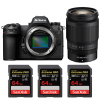 Nikon Z6 III + Z 24-200mm f/4-6.3 VR + 3 SanDisk 64GB Extreme PRO UHS-II SDXC 300 MB/s|MCZ DIRECT