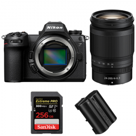 Nikon Z6 III + Z 24-200mm f/4-6.3 VR + 1 SanDisk 256GB Extreme PRO UHS-II SDXC 300 MB/s + 1 Nikon EN-EL15c-1