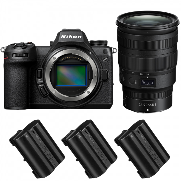Nikon Z6 III + Z 24-70mm f/2.8 S + 3 Nikon EN-EL15c Nikon Nikon Z6 III 3 343,00 € MCZ DIRECT