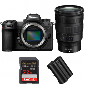 Nikon Z6 III + Z 24-70mm f/2.8 S + 1 SanDisk 512GB Extreme PRO UHS-II SDXC 300 MB/s + 1 Nikon EN-EL15c-1