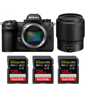 Nikon Z6 III + Z 50mm f/1.8 S + 3 SanDisk 128GB Extreme PRO UHS-II SDXC 300 MB/s-1