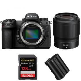 Nikon Z6 III + Z 50mm f/1.8 S + 1 SanDisk 128GB Extreme PRO UHS-II SDXC 300 MB/s + 1 Nikon EN-EL15c-1