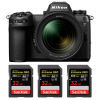 Nikon Z6 III + Z 24-70mm f/4 S + 3 SanDisk 32GB Extreme PRO UHS-II SDXC 300 MB/s|MCZ DIRECT Nikon Z6 III + Z 24-70mm f/4 S + 3 SanDisk 32GB Extreme PRO UHS-II SDXC 300 MB/s|MCZ DIRECT
