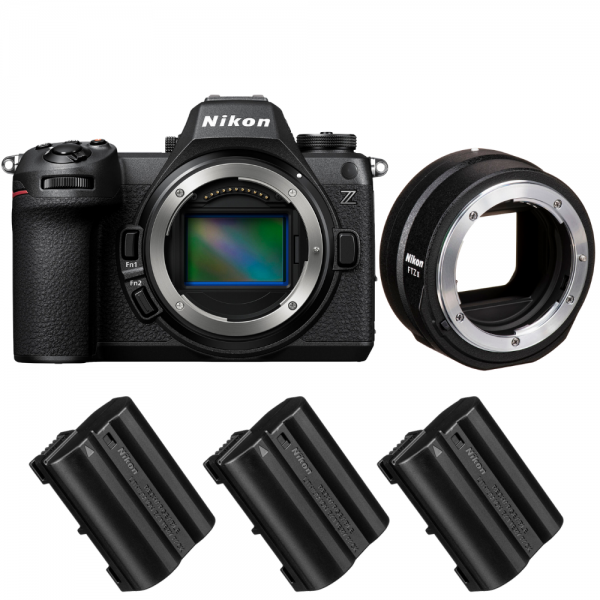 Nikon Z6 III + FTZ II + 3 Nikon EN-EL15c|MCZ DIRECT