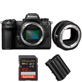 Nikon Z6 III + FTZ II + 1 SanDisk 512GB Extreme PRO UHS-II SDXC 300 MB/s + 1 Nikon EN-EL15c-1