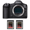 Canon EOS R5 Mark II + 2 SanDisk 64GB Extreme PRO CFexpress Type B