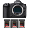 Canon EOS R5 Mark II + 3 SanDisk 64GB Extreme PRO CFexpress Type B
