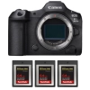 Canon EOS R5 Mark II + 3 SanDisk 64GB Extreme PRO CFexpress Type B|MCZ DIRECT