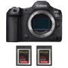 Canon EOS R5 Mark II + 2 SanDisk 128GB Extreme PRO CFexpress Type B|MCZ DIRECT