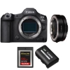 Canon EOS R5 Mark II + EF-EOS R + 1 SanDisk 512GB Extreme PRO CFexpress Type B + 1 Canon LP-E6P|MCZ DIRECT