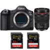 Canon EOS R5 Mark II + RF 24-105mm f/4 L IS USM + 2 SanDisk 32GB Extreme PRO UHS-II SDXC 300 MB/s