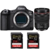 Canon EOS R5 Mark II + RF 24-105mm f/4 L IS USM + 2 SanDisk 256GB Extreme PRO UHS-II SDXC 300 MB/s|MCZ DIRECT