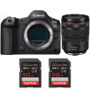 Canon EOS R5 Mark II + RF 24-105mm f/4 L IS USM + 2 SanDisk 512GB Extreme PRO UHS-II SDXC 300 MB/s|MCZ DIRECT