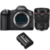 Canon EOS R5 Mark II + RF 24-105mm f/4 L IS USM + 1 Canon LP-E6P|MCZ DIRECT