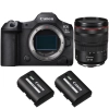 Canon EOS R5 Mark II + RF 24-105mm f/4 L IS USM + 2 Canon LP-E6P|MCZ DIRECT