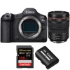 Canon EOS R5 Mark II + RF 24-105mm f/4 L IS USM + 1 SanDisk 128GB Extreme PRO UHS-II SDXC 300 MB/s + 1 Canon LP-E6P|MCZ DIRECT