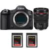 Canon EOS R5 Mark II + RF 24-105mm f/4 L IS USM + 2 SanDisk 64GB Extreme PRO CFexpress Type B