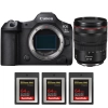 Canon EOS R5 Mark II + RF 24-105mm f/4 L IS USM + 3 SanDisk 64GB Extreme PRO CFexpress Type B|MCZ DIRECT
