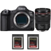 Canon EOS R5 Mark II + RF 24-105mm f/4 L IS USM + 2 SanDisk 128GB Extreme PRO CFexpress Type B|MCZ DIRECT
