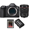 Canon EOS R5 Mark II + RF 24-105mm f/4 L IS USM + 1 SanDisk 64GB Extreme PRO CFexpress Type B + 1 Canon LP-E6P|MCZ DIRECT