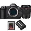 Canon EOS R5 Mark II + RF 24-105mm f/4 L IS USM + 1 SanDisk 128GB Extreme PRO CFexpress Type B + 1 Canon LP-E6P|MCZ DIRECT