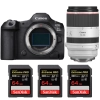Canon EOS R5 Mark II + RF 70-200mm f/2.8 L IS USM + 3 SanDisk 64GB Extreme PRO UHS-II SDXC 300 MB/s|MCZ DIRECT