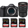 Canon EOS R5 Mark II + RF 24-70mm f/2.8 L IS USM + 3 SanDisk 32GB Extreme PRO UHS-II SDXC 300 MB/s
