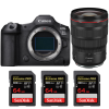 Canon EOS R5 Mark II + RF 24-70mm f/2.8 L IS USM + 3 SanDisk 64GB Extreme PRO UHS-II SDXC 300 MB/s