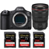 Canon EOS R5 Mark II + RF 24-70mm f/2.8 L IS USM + 3 SanDisk 256GB Extreme PRO UHS-II SDXC 300 MB/s