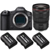 Canon EOS R5 Mark II + RF 24-70mm f/2.8 L IS USM + 3 Canon LP-E6P|MCZ DIRECT