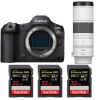 Canon EOS R5 Mark II + RF 200-800mm f/6.3-9 IS USM + 3 SanDisk 32GB Extreme PRO UHS-II SDXC 300 MB/s|MCZ DIRECT