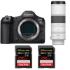 Canon EOS R5 Mark II + RF 200-800mm f/6.3-9 IS USM + 2 SanDisk 256GB Extreme PRO UHS-II SDXC 300 MB/