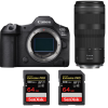 Canon EOS R5 Mark II + RF 100-400mm f/5.6-8 IS USM + 2 SanDisk 64GB Extreme PRO UHS-II SDXC 300 MB/s
