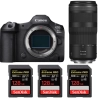 Canon EOS R5 Mark II + RF 100-400mm f/5.6-8 IS USM + 3 SanDisk 128GB Extreme PRO UHS-II SDXC 300 MB/s|MCZ DIRECT