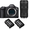 Canon EOS R5 Mark II + RF 100-400mm f/5.6-8 IS USM + 2 Canon LP-E6P|MCZ DIRECT